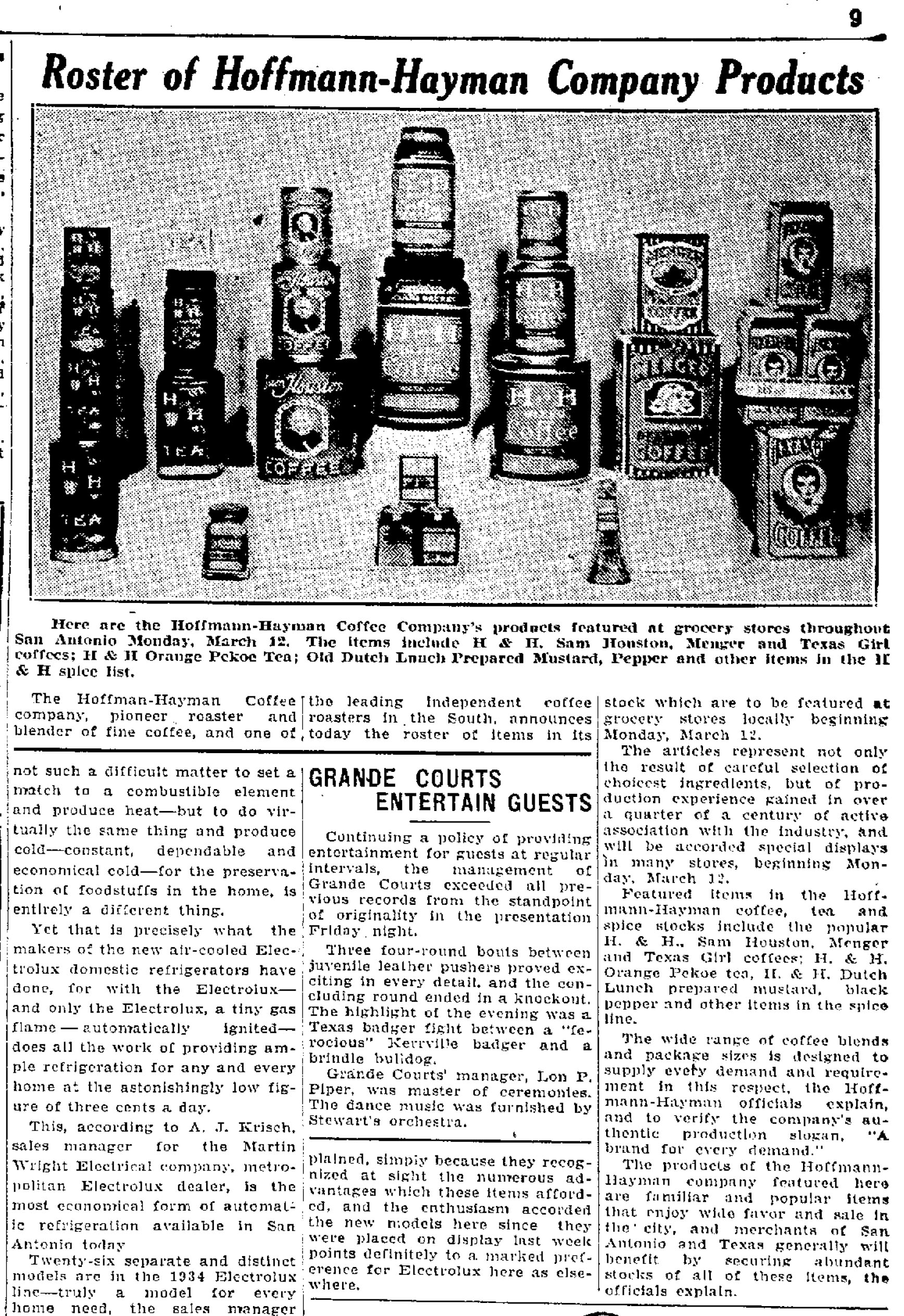 San Antonio Express on Mon Mar 12, 1934